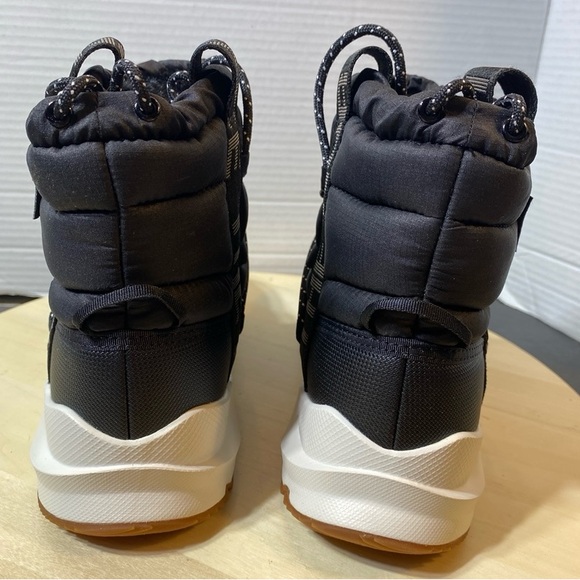 NEW! The North Face Womens ThermoBall Lace Up Waterproof Boots Black Size 11 - Picture 6 of 9